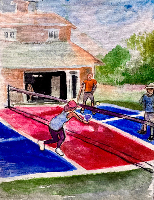 Light on The Court