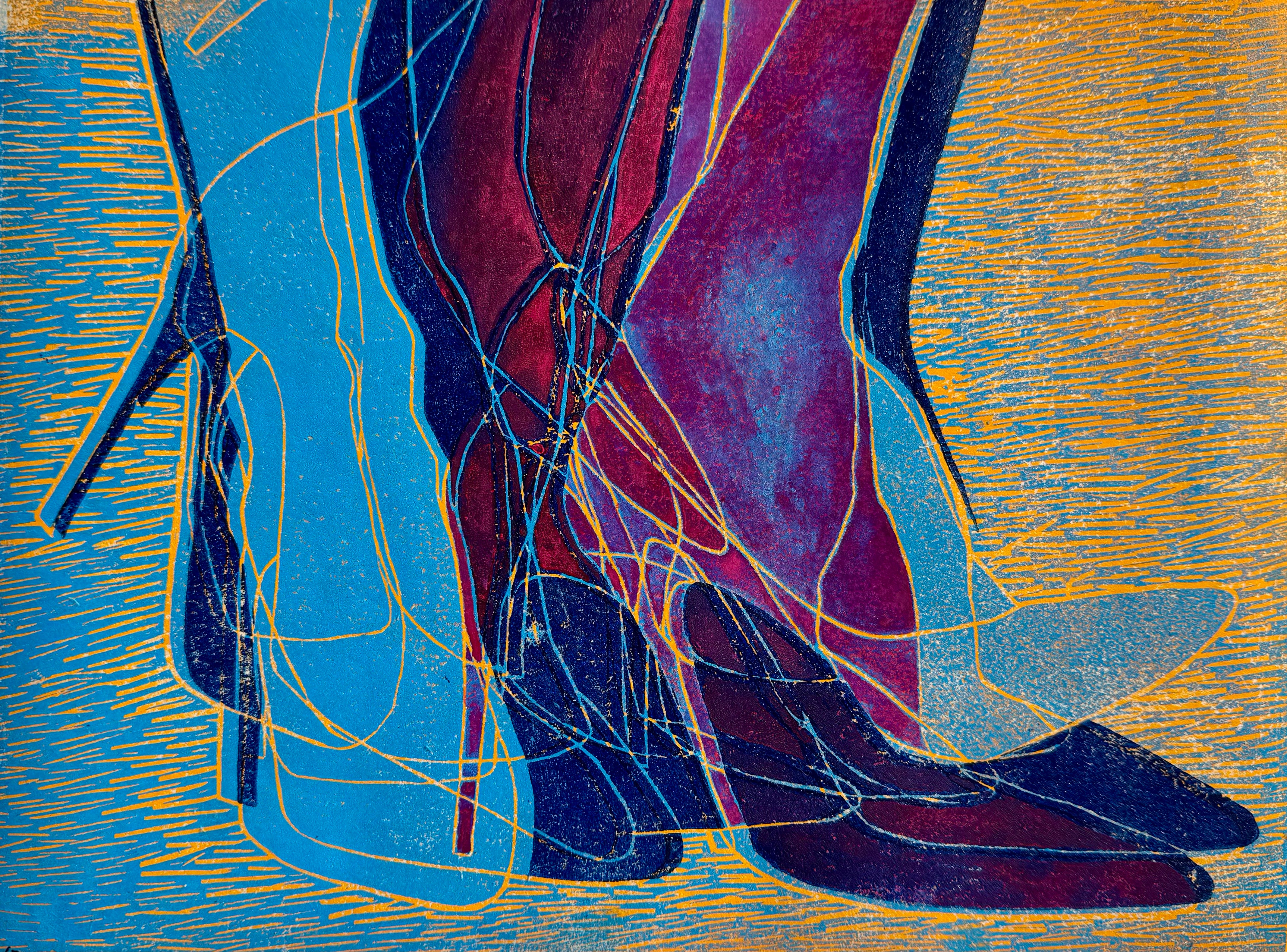 オリバーガル アートパネル THE SHOE LIST Outdoor Obelisks Sundial Sculptures - David Harber US