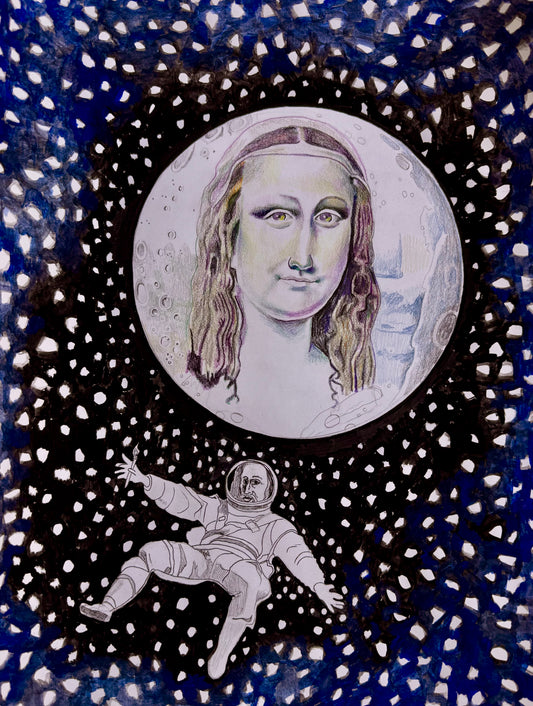 The Moona Lisa With Maker